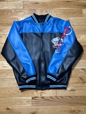 Vintage 1999 WWF Stone Cold Steve Austin Titan Sports Varsity Jacket M